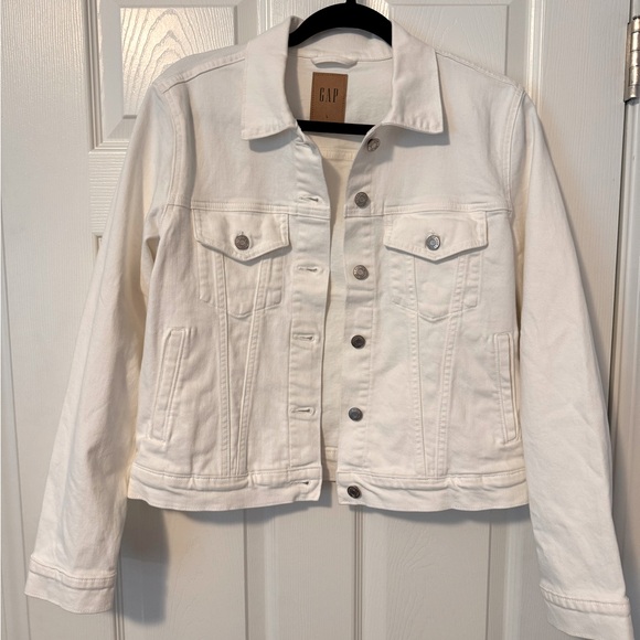 GAP - White Denim Jacket - Picture 1 of 5